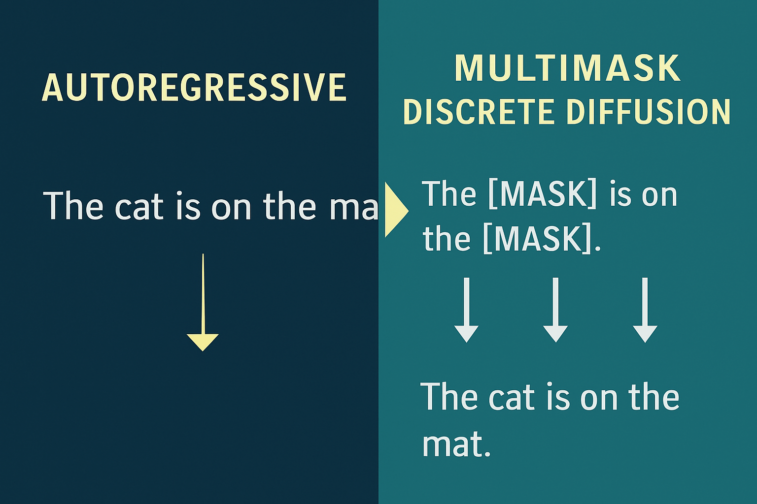 Multimask Discrete Diffusion Models for Text Generation: Principles and Applications